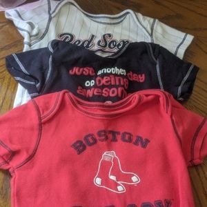 3 size 18month redsox onsies